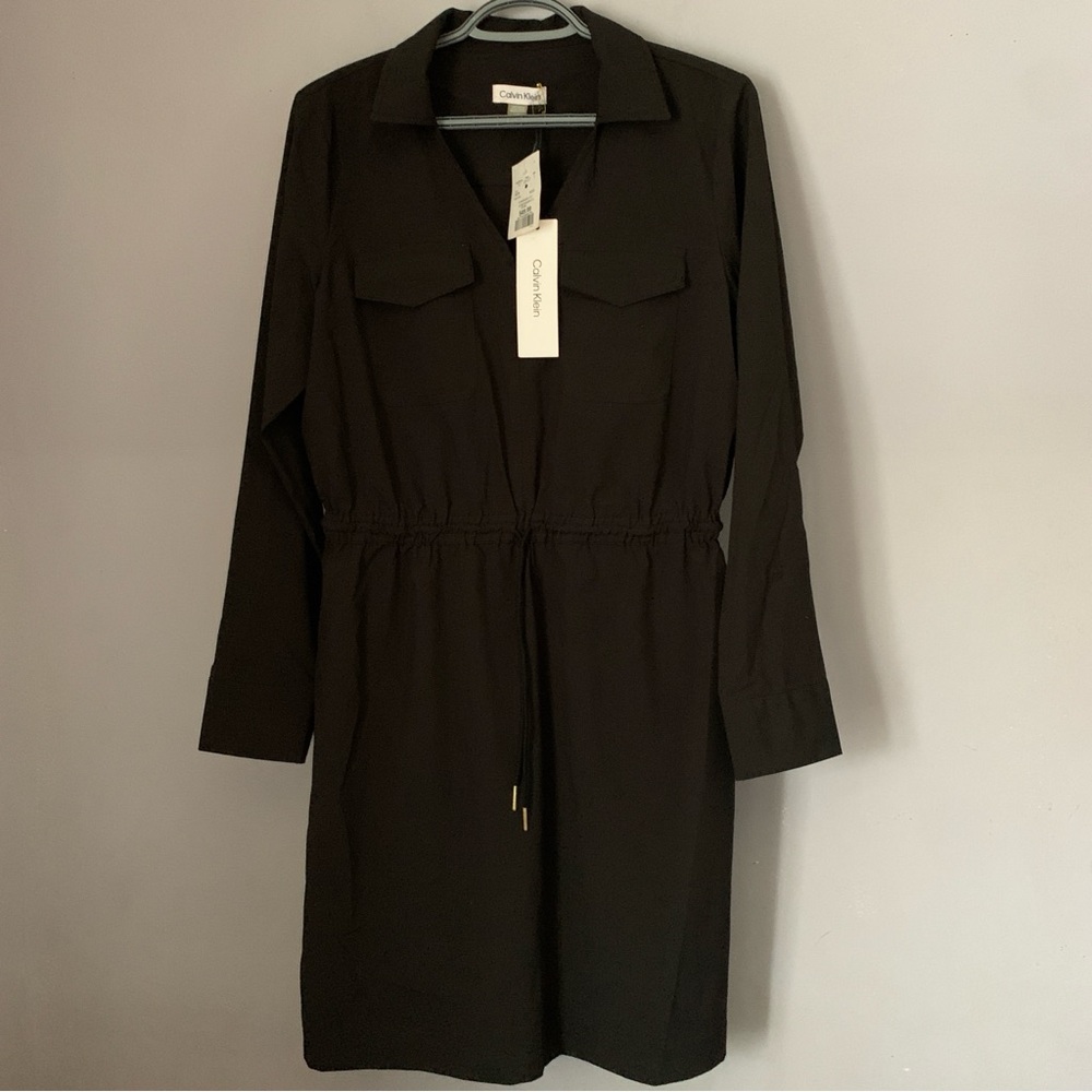 Black Calvin Klein Dress Size 10 NWT
